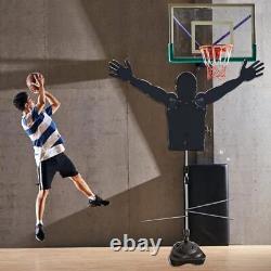 Basketball Dummy Defender Trainer, Height Adjustable Practice Defensive Adult