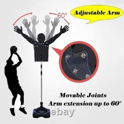 Basketball Dummy Defender Trainer, Height Adjustable Practice Defensive Adult