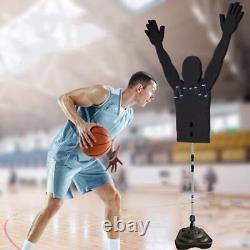 Basketball Dummy Defender Trainer, Height Adjustable Practice Defensive Adult