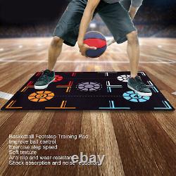 Basketball Footstep Training Mat Non Slip Silent Dribble Basketball Training FFG