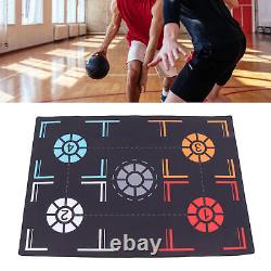 Basketball Footstep Training Mat Non Slip Silent Dribble Basketball Training FFG