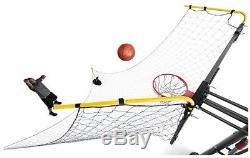 Basketball Hoop Net Ball Return Home Training Practice Shooting Drills Backboard