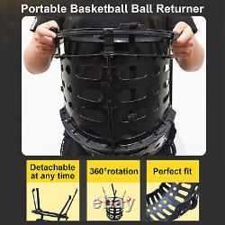 Basketball Hoop Return Attachment Hoop Returner Parts Replacement Rotatable