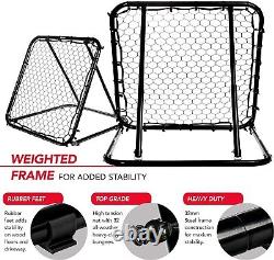 Basketball Pass Back Rebounder Net Multi-Sport Training Rebound Screen Perfe