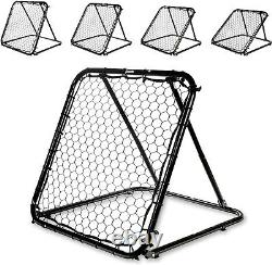 Basketball Pass Back Rebounder Net Multi-Sport Training Rebound Screen Perfe