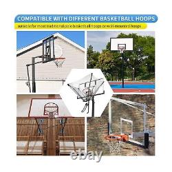 Basketball Rebounder Return System with 180° Basketball Return Chute, Compa