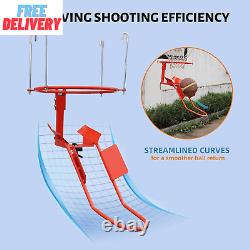 Basketball Return Attachment, Heavy Duty Durable Steel Return System for Basketb