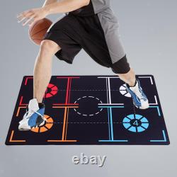 Basketball Training Aid Basketball Training Mat Basketball Footwork Mat for Boys