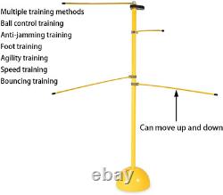 Basketball Training Equipment Dribble Stick Adjustable Height Basketball