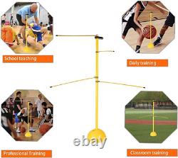 Basketball Training Equipment Dribble Stick Adjustable Height Basketball