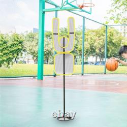 Basketball Training Gear Defense Dummy Height Adjustable Defense Wall for