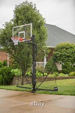 Basketball Yard Guard Defensive Net System Rebounder Foldable Net Ball Return