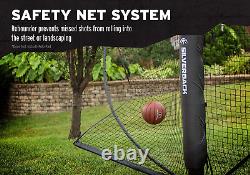 Basketball Yard Guard Defensive Net System Rebounder with Foldable Net