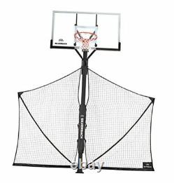 Basketball Yard Guard Defensive Net System Rebounder with Foldable Net and