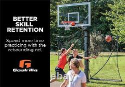 Basketball Yard Guard Easy Fold Defensive Net System