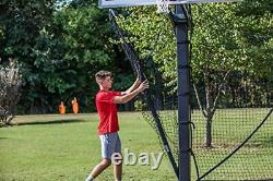Basketball Yard Guard Easy Fold Defensive Net System Quickly Installs Style