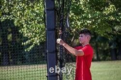 Basketball Yard Guard Easy Fold Defensive Net System Quickly Installs Style