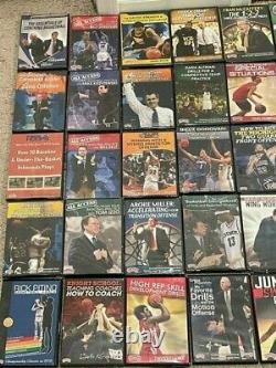 Basketball coaching DVDs- Championship Production Bundle plus extras