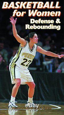 Basketball for Women Defense & Rebounding Video VHS