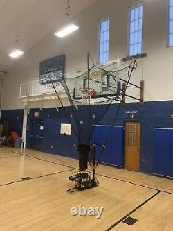 Basketball shooting machine used