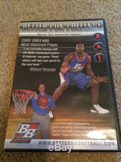 Better Basketball Instructional DVD 4 Set Ball Hoops Passing Shooting Dribbling