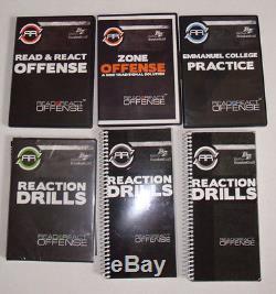 Better Basketball Read & React Offense+ Zone +Practice+ Drills DVD Bundle