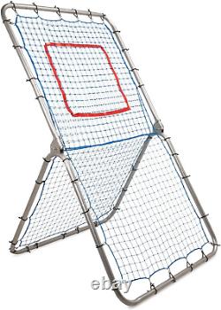 Champion Sports Rebound Pitchback Net Adjustable Training Practice Rebounder