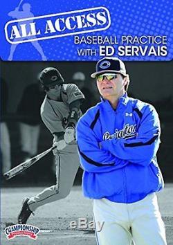 Championship Productions All Access Baseball Practice with Ed Servais DVD