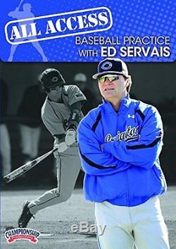 Championship Productions All Access Baseball Practice with Ed Servais DVD