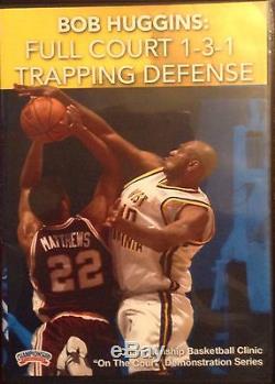 Coaching Basketball DVD Bob Huggins Full Court 1-3-1 Trapping Defense