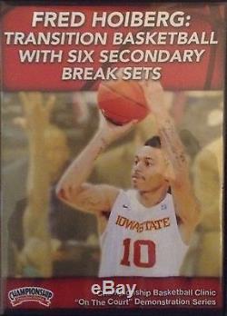 Coaching Basketball Transition Basketball with Six Secondary Break Sets DVD