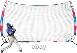 Collapsible Barricade Backstop Net, Basketball Barrier Net Lacrosse Backstop, Net