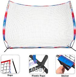 Collapsible Barricade Backstop Net, Basketball Barrier Net Lacrosse Backstop, Net