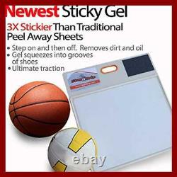 Courtside Shoe Grip Traction Mat Newest Sticky Never Needs Replacement Sheets Al