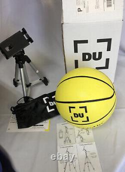 DRIBBLE UP SMART BASKETBALL Official Size Indoor Outdoor Basketball Tripod Box