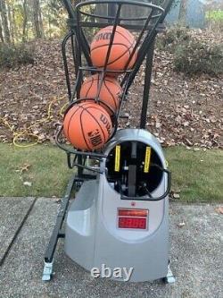 Dr. Dish Allstar Basketball Shooting Machine with Cover and Remote Control
