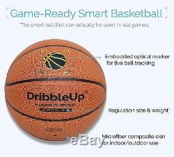 DribbleUp Smart Basketball With Included Virtual Trainer App