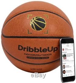 DribbleUp Smart Basketball With Included Virtual Trainer App Official Size 29