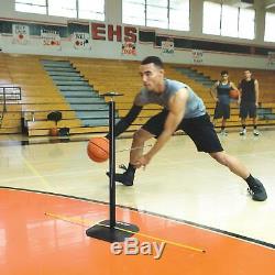 Dribble Stick Basketball Trainer Adjustable Height Proper Multiple Drills