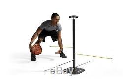Dribble Stick Basketball Trainer Portable Storage Position Agility Stance Court
