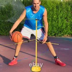 Dribble Training Pole Equipment Indoor/Outdoor Basketball Ball Trainer Lever New