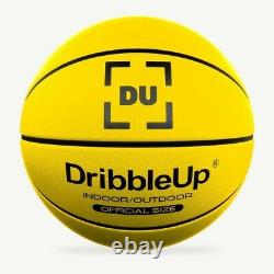 Dribble Up Smart Basketball Indoor/Outdoor Official Size Ball Only