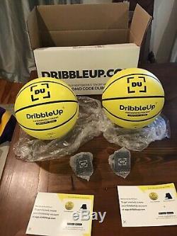 Dribble Up Smart Basketball Set Of Two OFFICIAL SIZE