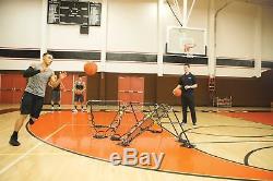 Driveway & Basketball Court Solo Assist Basketball Rebounder Durable Portable