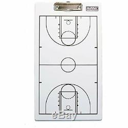 Dry-Erase Double Sided Basketball Coaches Clipboard Sports Outdoors Marker &