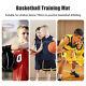 Durable 2mm Basketball Training Mat Black Rubber For Children