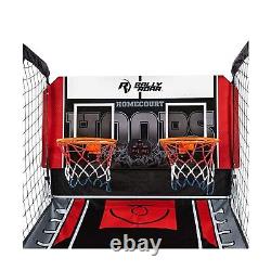 ESPN Rally and Roar 2 Player Indoor Hoop Shooting Basketball Arcade Game with