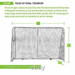 Fold Up Goal 72x48x30