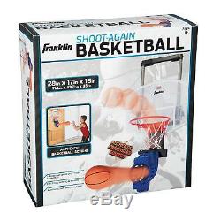 Franklin Sports Over The Door Mini Basketball Hoop With Rebounder And Automatic