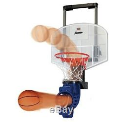 Franklin Sports Over The Door Mini Basketball Hoop With Rebounder and Automatic